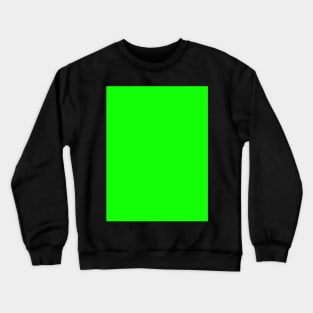 Green Screen - Chroma Key - Perfect for Digital   Photography and Video VFX Editing Crewneck Sweatshirt